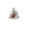 Clear Glass Cloche Dome Display Cover Cake Dessert Candle Tabletop Decor